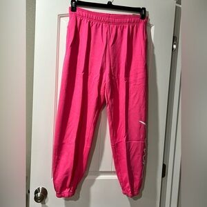 NEW‎ NWT VS Victoria secret sweats pink campus pants L large